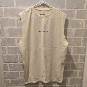 YoungLA Cream Tank Top Casual Comfort